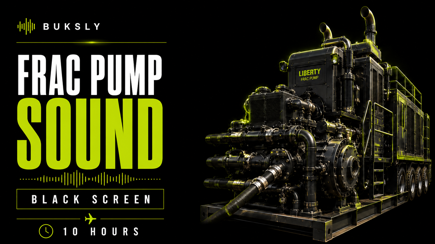 Frac Pump Sound Black Screen 10 Hours — Episode 1 cover image