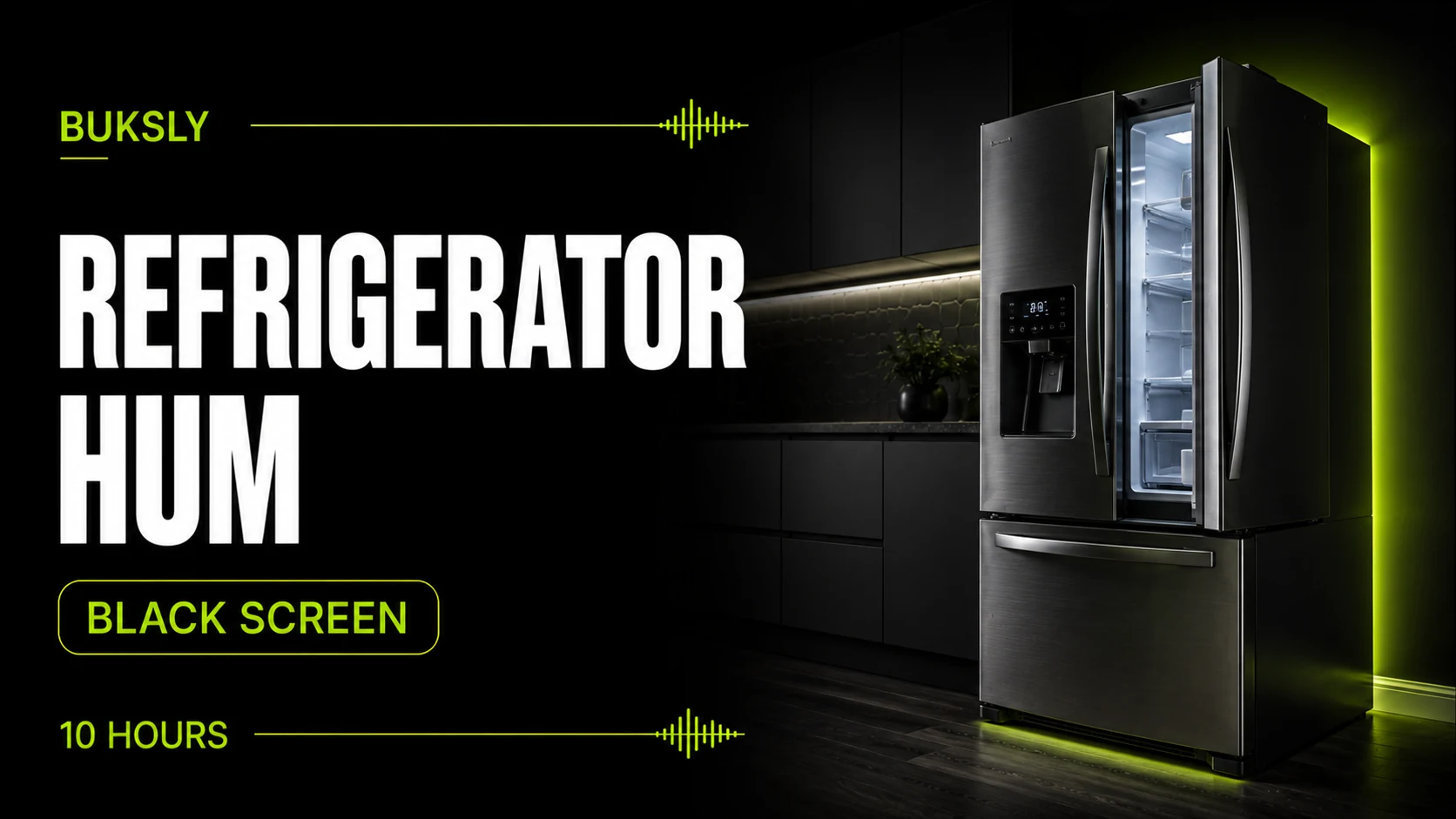 Refrigerator Hum Black Screen 10 Hours — Episode 2 cover image
