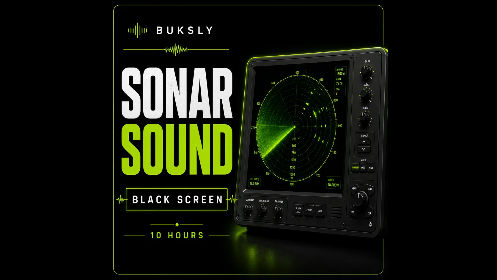 Sonar Black Screen 10 Hours — Episode 3 cover image