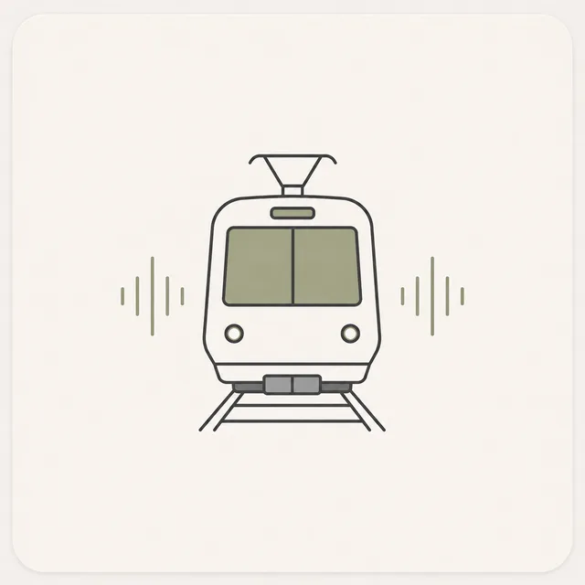 Train Ambience Black Screen 10 Hours
