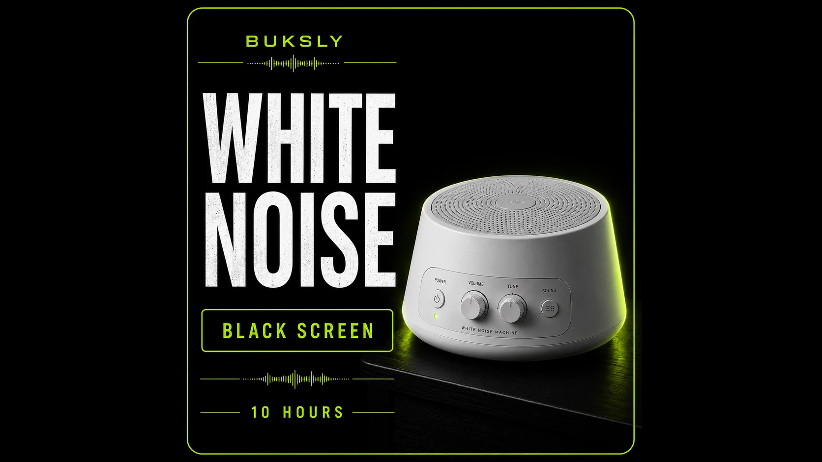 White Noise Black Screen 10 Hours — Episode 3 cover image