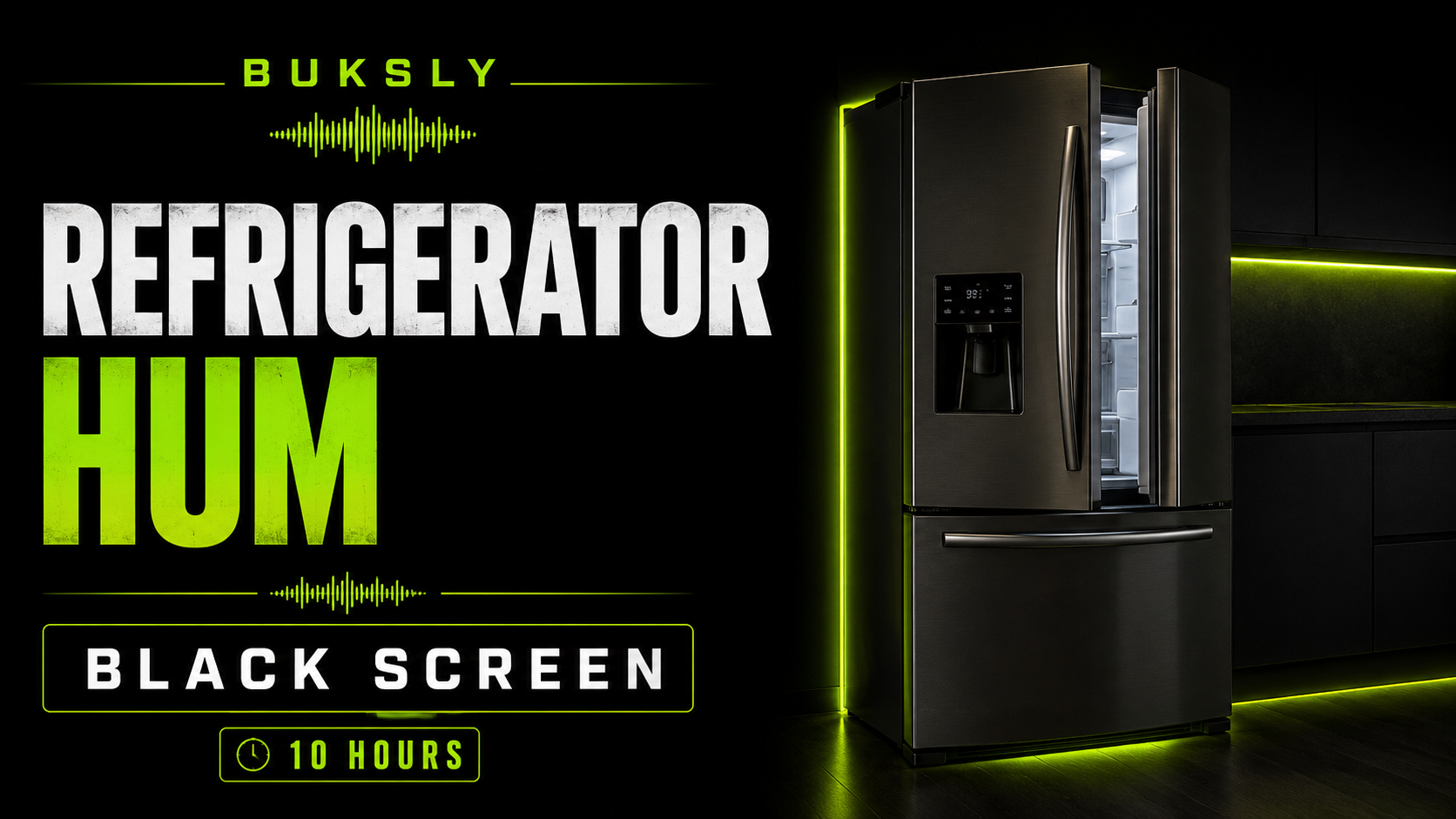 Refrigerator Hum Black Screen 10 Hours — Episode 6 cover image