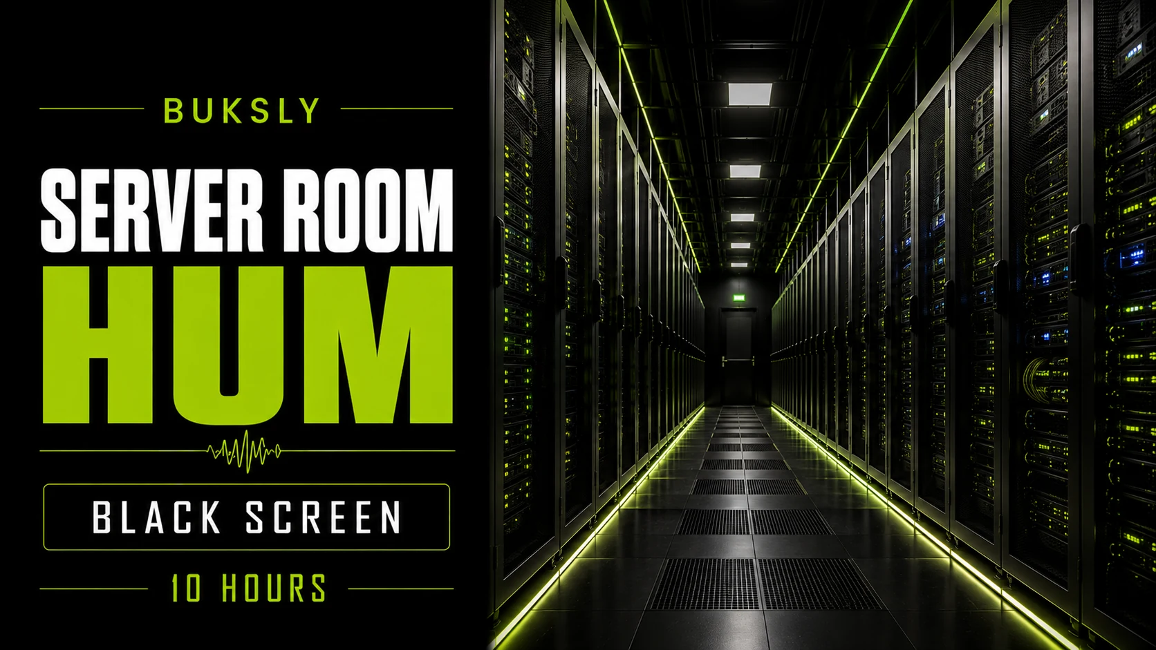 Server Room Hum Black Screen 10 Hours — Episode 4 cover image