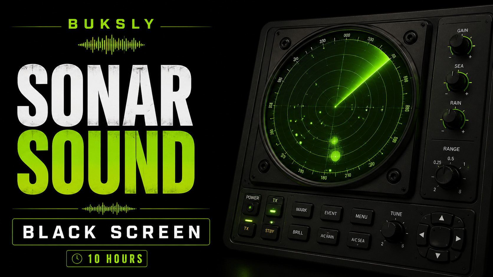 Sonar Black Screen 10 Hours — Episode 6 cover image