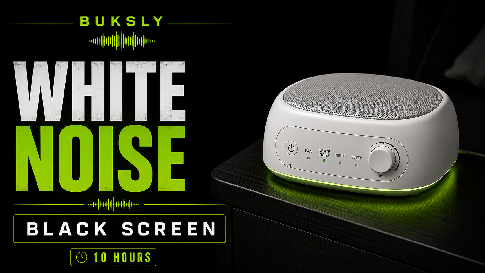 White Noise Black Screen 10 Hours — Episode 6 cover image