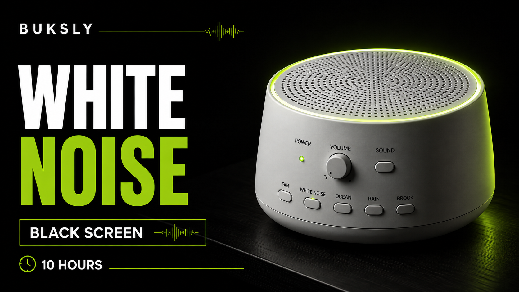 White Noise Black Screen 10 Hours — Episode 7 cover image